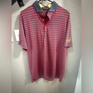 Men's Striped golf Polo Shirt - Greyson